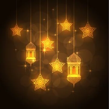 Ramadan greeting card Stock Illustration