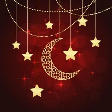 Ramadan greeting card Stock Illustration