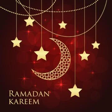 Ramadan greeting card Stock Illustration