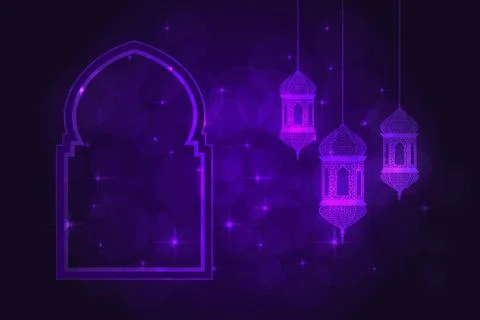 Ramadan greeting card Stock Illustration