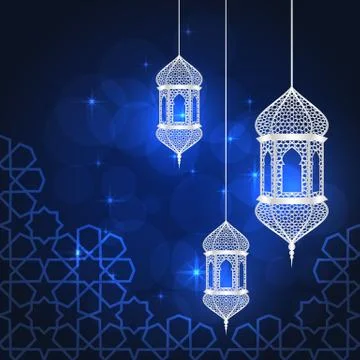 Ramadan greeting card Stock-Illustration