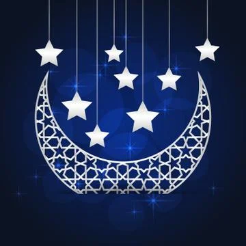 Ramadan greeting card Stock Illustration