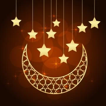 Ramadan greeting card Stock Illustration