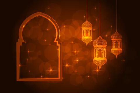Ramadan greeting card Stock-Illustration
