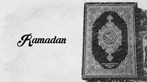 Ramadan greeting cards. Islamic background. Arabic on the text translated with R Stock Footage 142180785