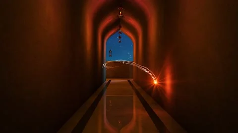 Ramadan greeting Stock Footage 233389969