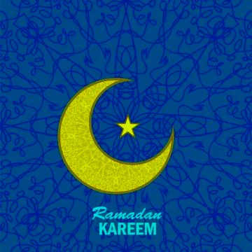 Ramadan Greetings Background. Stock Illustration
