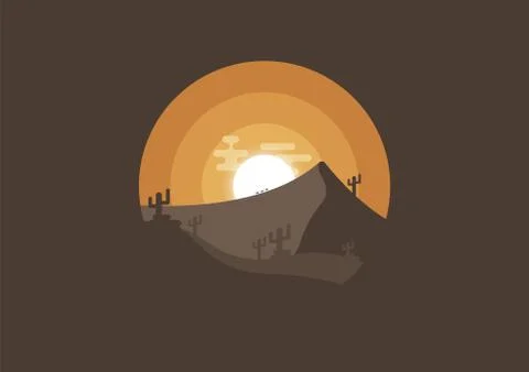 Ramadan. Illustration of the A4 format on the theme of Ramadan and the East Stock Illustration