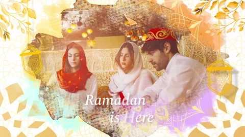 Ramadan Ink Slideshow Stock After Effects