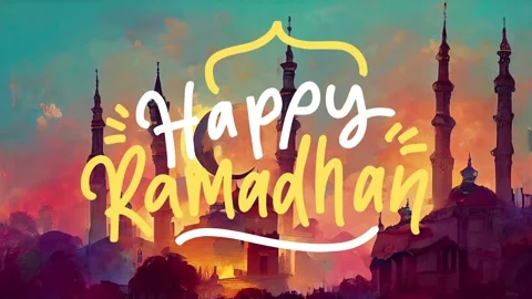 Ramadan intro video without sound Stock Footage 236394922