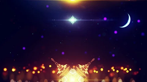 RAMADAN Islamic Background Stock Footage 106822822