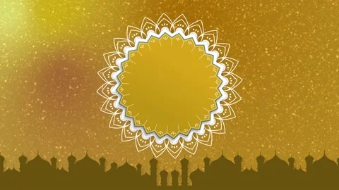 RAMADAN ISLAMIC BACKGROUND Stock Footage 201136336