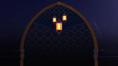 Ramadan Islamic Background Stock Footage 346405658