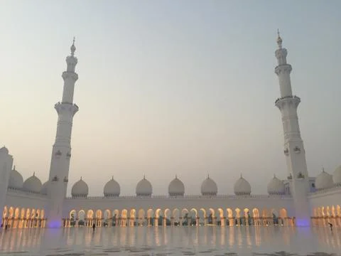 Ramadan Kareem Abu Dhabi UAE celebration Middle East Stock Photos