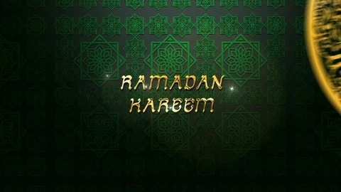 Ramadan Kareem 스톡 After Effects