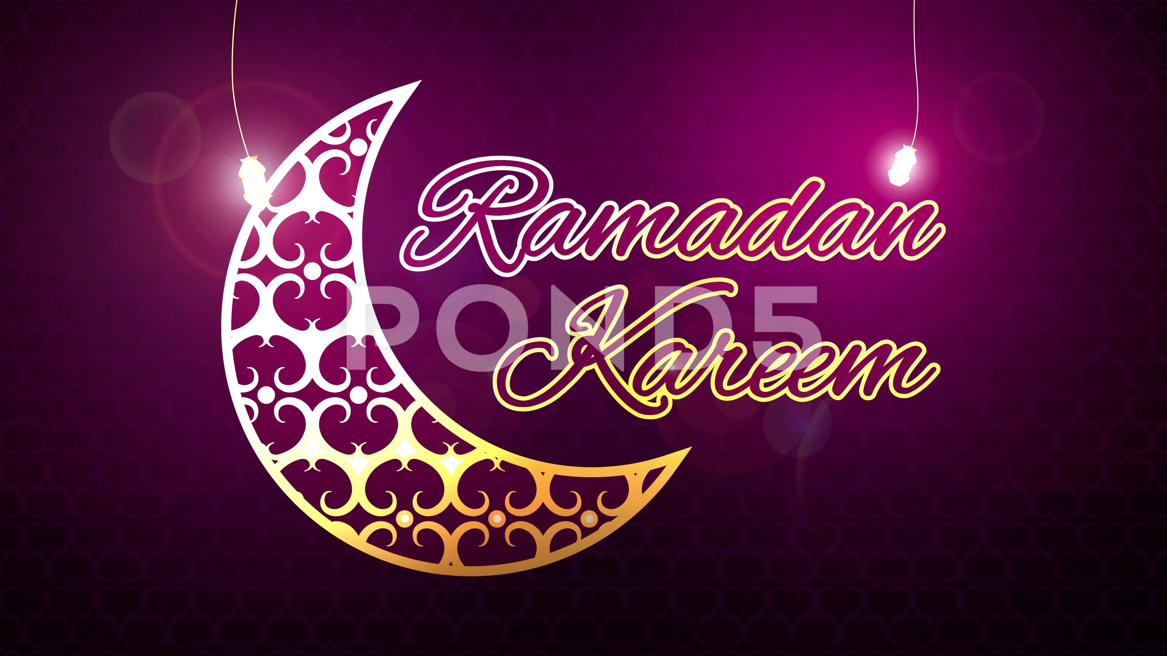 Ramadan Kareem Animated Background. Swin... | Stock Video | Pond5