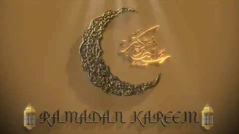 Ramadan kareem animation Stock Footage 327050628