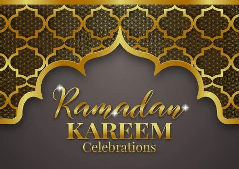 Ramadan Kareem arabic Stock Illustration