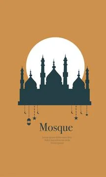 Ramadan kareem background banner vector set with luxury ornament ramadan ei.. Stock-Illustration