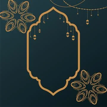 Ramadan kareem background banner vector set with luxury ornament ramadan ei.. Stock Illustration
