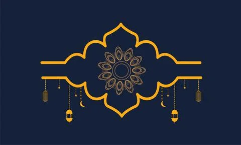 Ramadan kareem background banner vector Stock Illustration