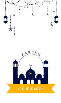 Ramadan kareem background banner vector set with luxury ornament ramadan ei.. Stock Illustration