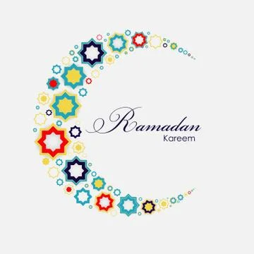 Ramadan Kareem Background Design. Vector Illustration Stock Illustration