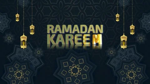Ramadan Kareem Background Loop Video stock 343768388