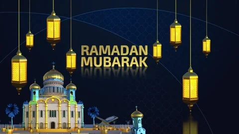 Ramadan Kareem Background Loop Stock-Footage 345307925