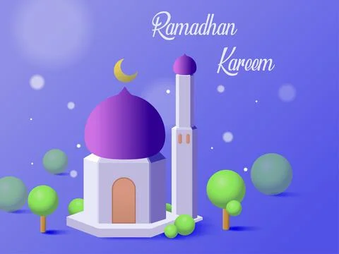 Ramadan Kareem Background Vector Illustration Stock Illustration