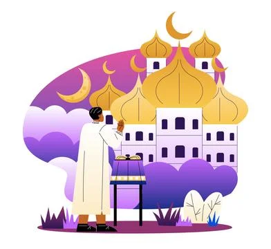 Ramadan Kareem concept 스톡 일러스트
