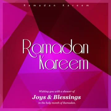 Ramadan Kareem creative design vector Stock Illustration