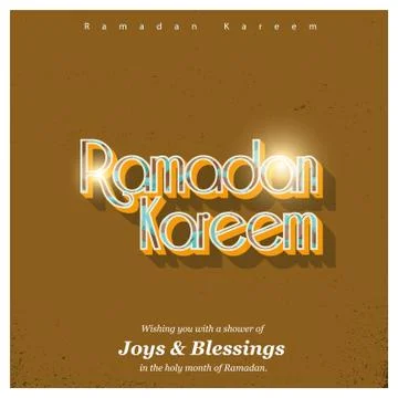 Ramadan Kareem creative design vector イラスト素材