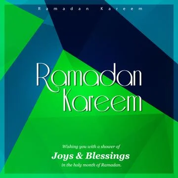 Ramadan Kareem creative design vector Stock Illustration