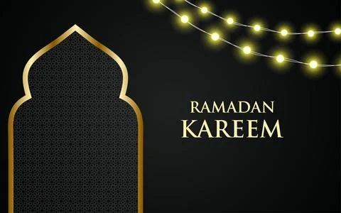 Ramadan Kareem Design Background. Vector Illustration Stock Illustration