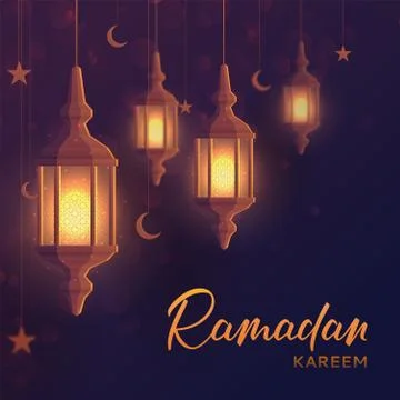 Ramadan kareem festive background Stock Illustration