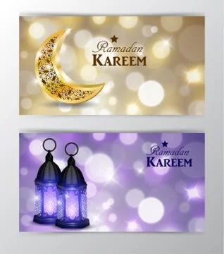 Ramadan Kareem, greeting background Stock Illustration