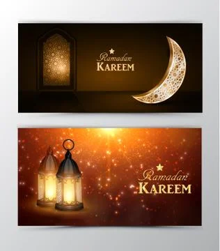 Ramadan Kareem, greeting background Stock Illustration