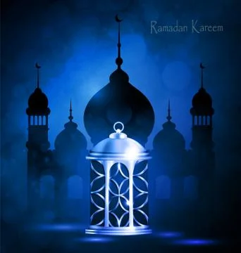 Ramadan Kareem, greeting background Stock Illustration