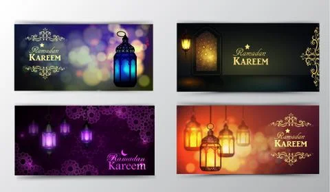 Ramadan Kareem, greeting background Stock Illustration