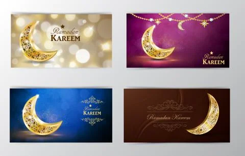 Ramadan Kareem, greeting background vector Stock Illustration