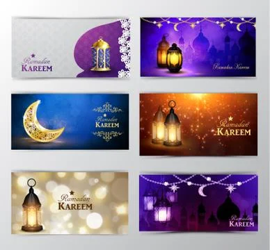Ramadan Kareem, greeting background vector Stock Illustration