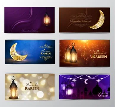Ramadan Kareem, greeting background vector Stock Illustration