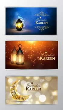 Ramadan Kareem, greeting background vector Stock Illustration