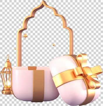 Ramadan Kareem Greeting elements background Islamic with decorative lantern , Illustration