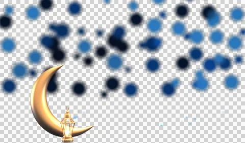 Ramadan Kareem Greeting elements background Islamic with decorative. 3d illus Stock Illustration