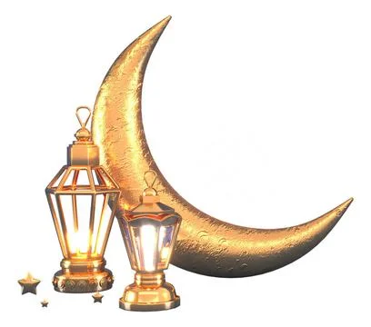 Ramadan Kareem Greeting elements background Islamic with decorative cresce... Foto stock