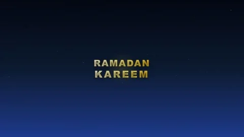 Ramadan Kareem Greeting Vidéo 335077484