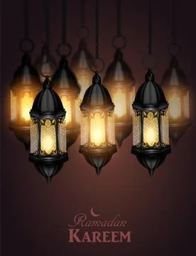 Ramadan Kareem Greetings Stock Illustration