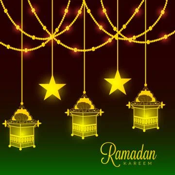 Ramadan Kareem. Stock Illustration